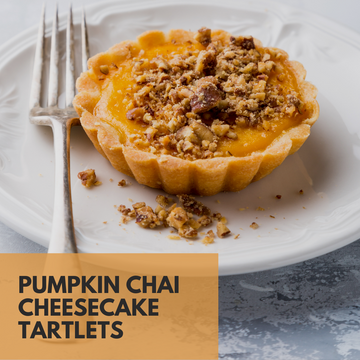 Pumpkin Chai Cheesecake Tartlets