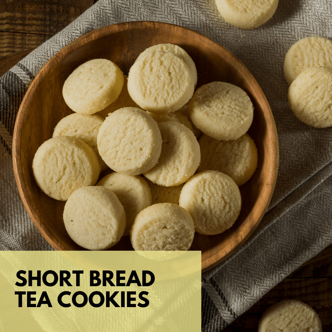 Holiday cookies made with tea recipe