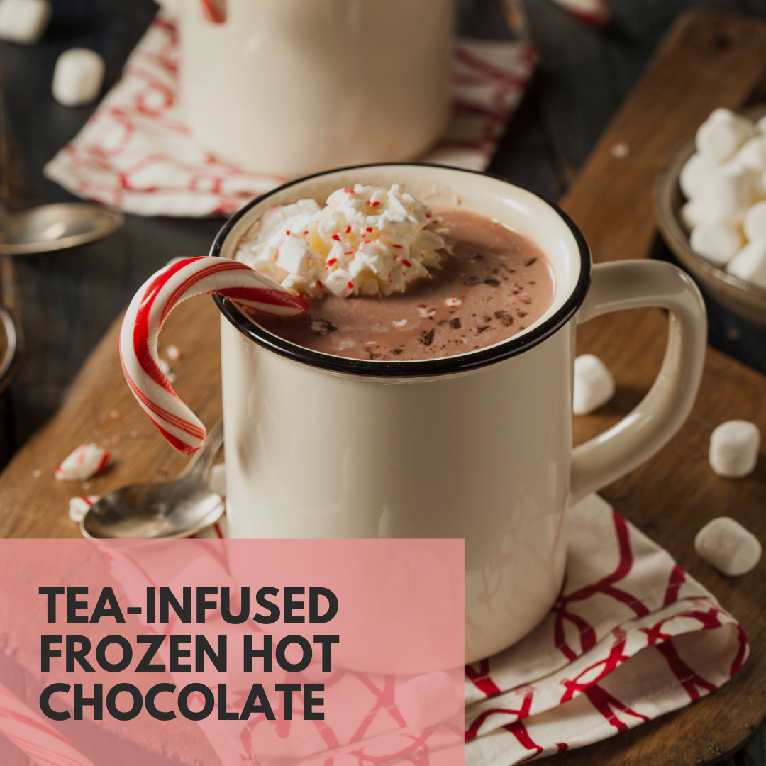 Tea-infused frozen hot chocolate recipe
