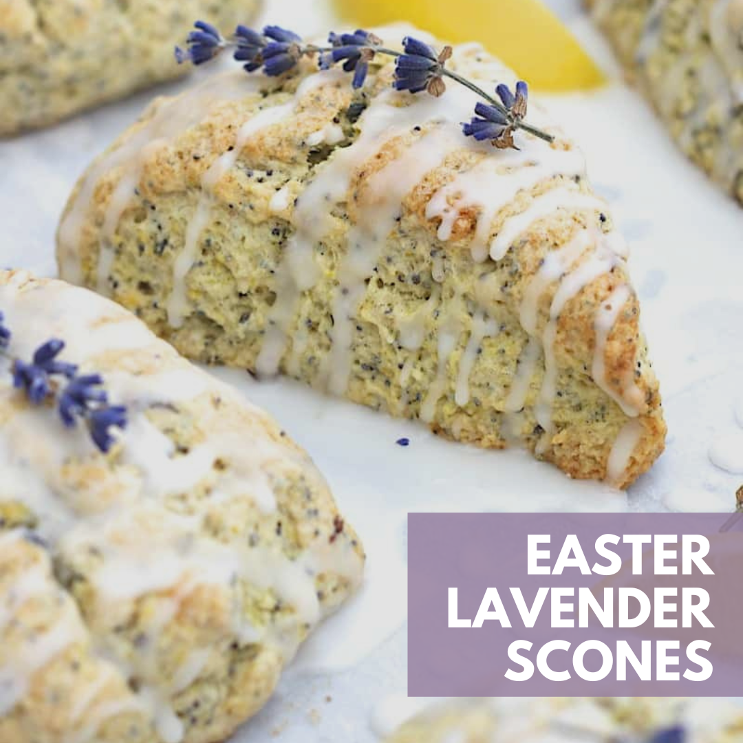 Spring Delight: Lavender Scones Perfect for Your Easter Tea Party