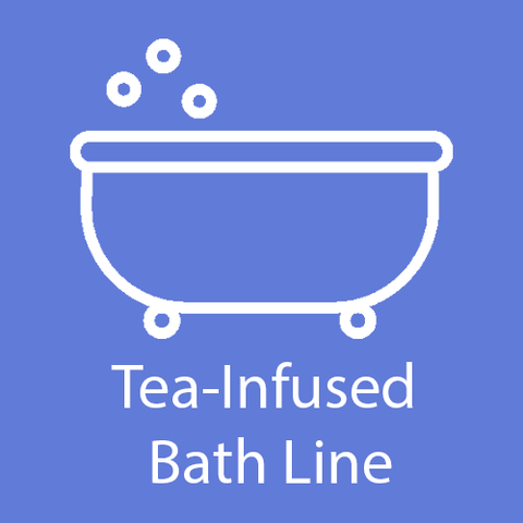 Tea-Infused Bath Line