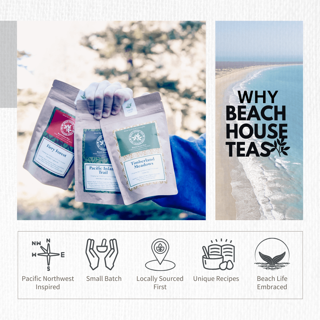 Mountain Man Tea-Infused Foot Soak Salts For Men - Beach House Teas