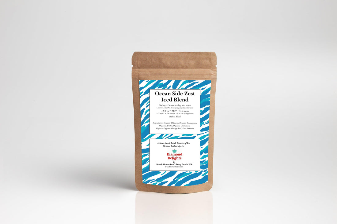 Diamond Delights Espresso's Ocean Zest Iced Blend - Beach House Teas