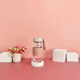 Durable Heat-resistant Glass Cup with Tea Filter