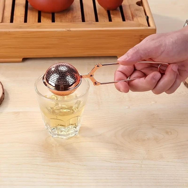 Rose Gold Tea Ball Infuser