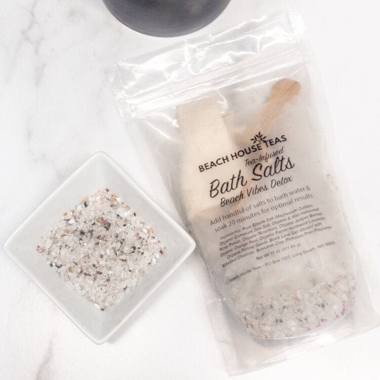 Beach Vibes Detox Tea-Infused Bath Salts - Beach House Teas