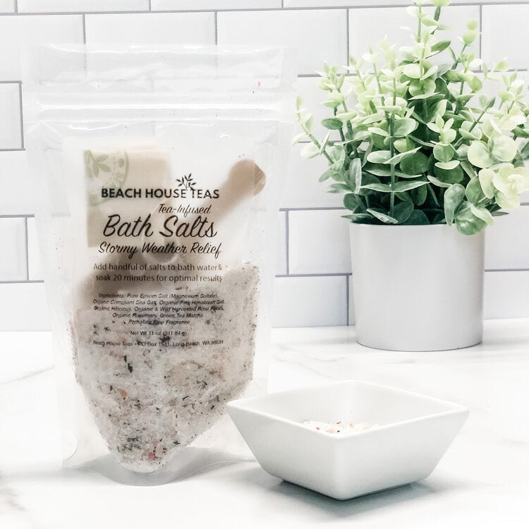 Stormy Weather Tea-Infused Bath Salts - Beach House Teas