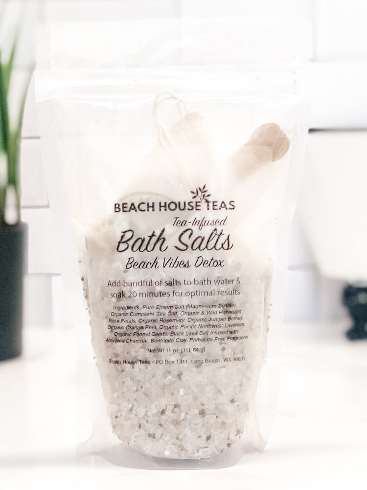 Beach Vibes Detox Tea-Infused Bath Salts - Beach House Teas