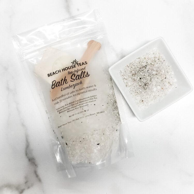 Lumberjack Tea-Infused Bath Salts - Beach House Teas