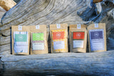 Pick three 2 oz pouches of artisan loose leaf teas - Beach House Teas